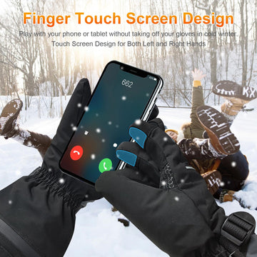 Jugevi heated gloves 7-4v-battery highlights long-lasting heat on demand.