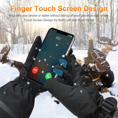 Jugevi heated gloves 7-4v-battery highlights long-lasting heat on demand.