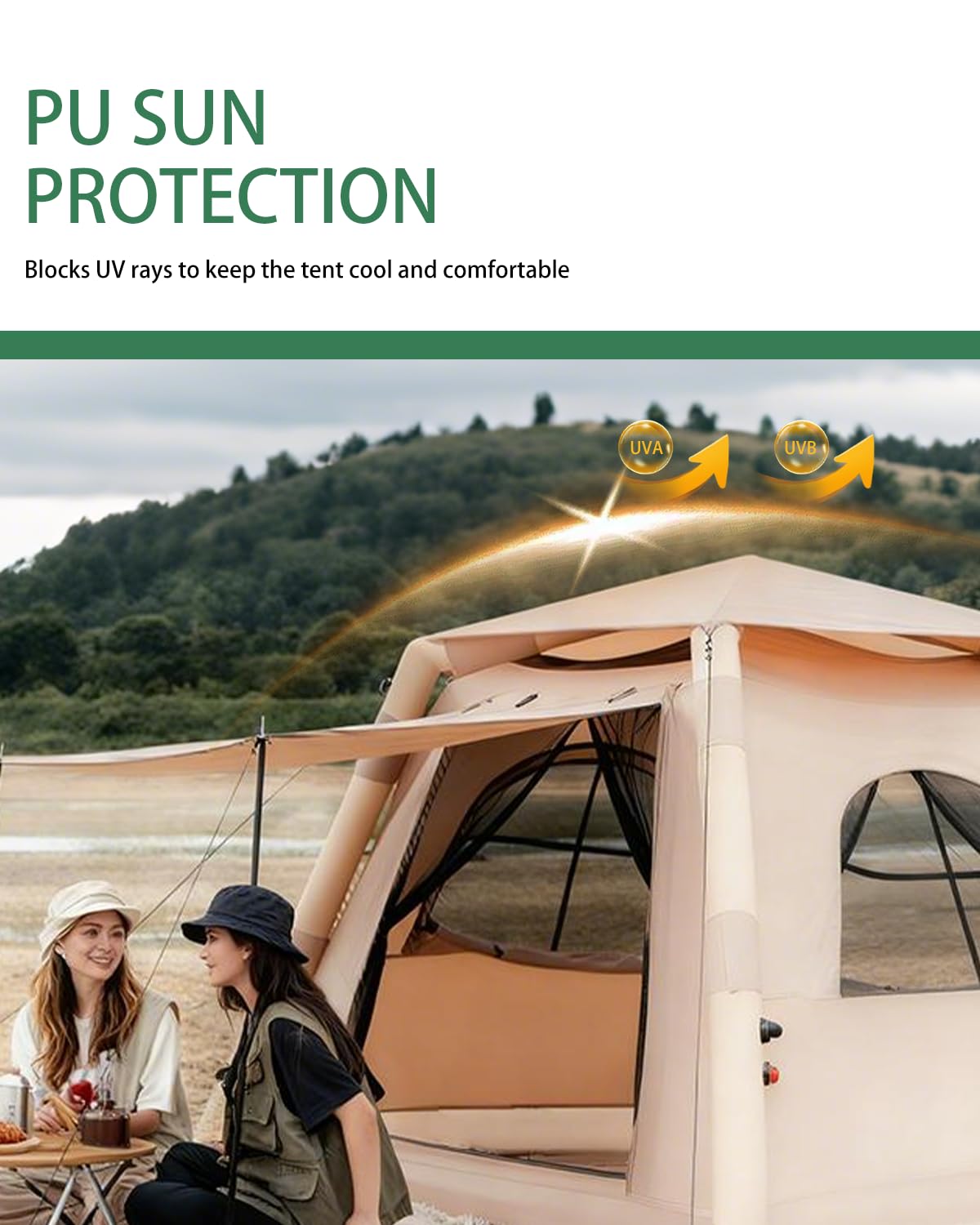Juliful Unic family-camping-use ideal for weekend outdoors and backyard fun