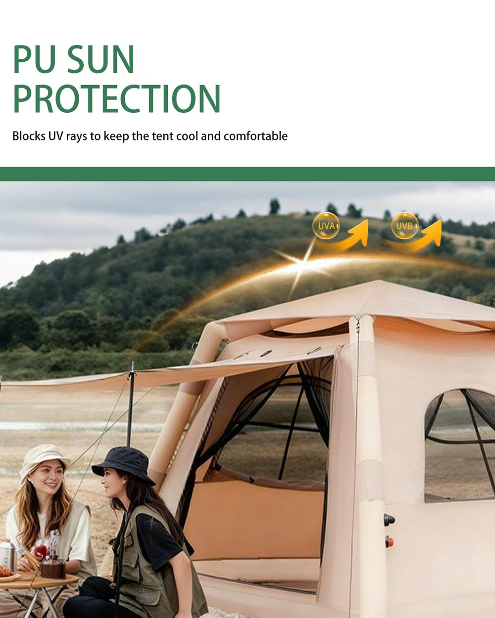 Juliful Unic family-camping-use ideal for weekend outdoors and backyard fun