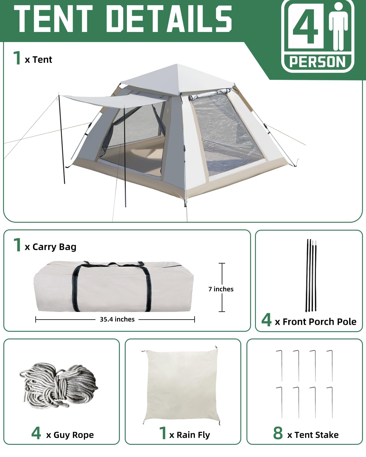 Juliful Unic stable and durable structure stays secure in windy conditions