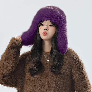 Close-up of Julpsk faux fur texture showing plush warmth