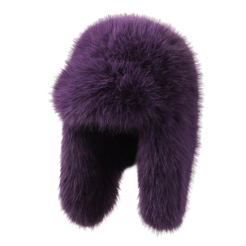 Julpsk winter faux fur trapper hat full view for cold days