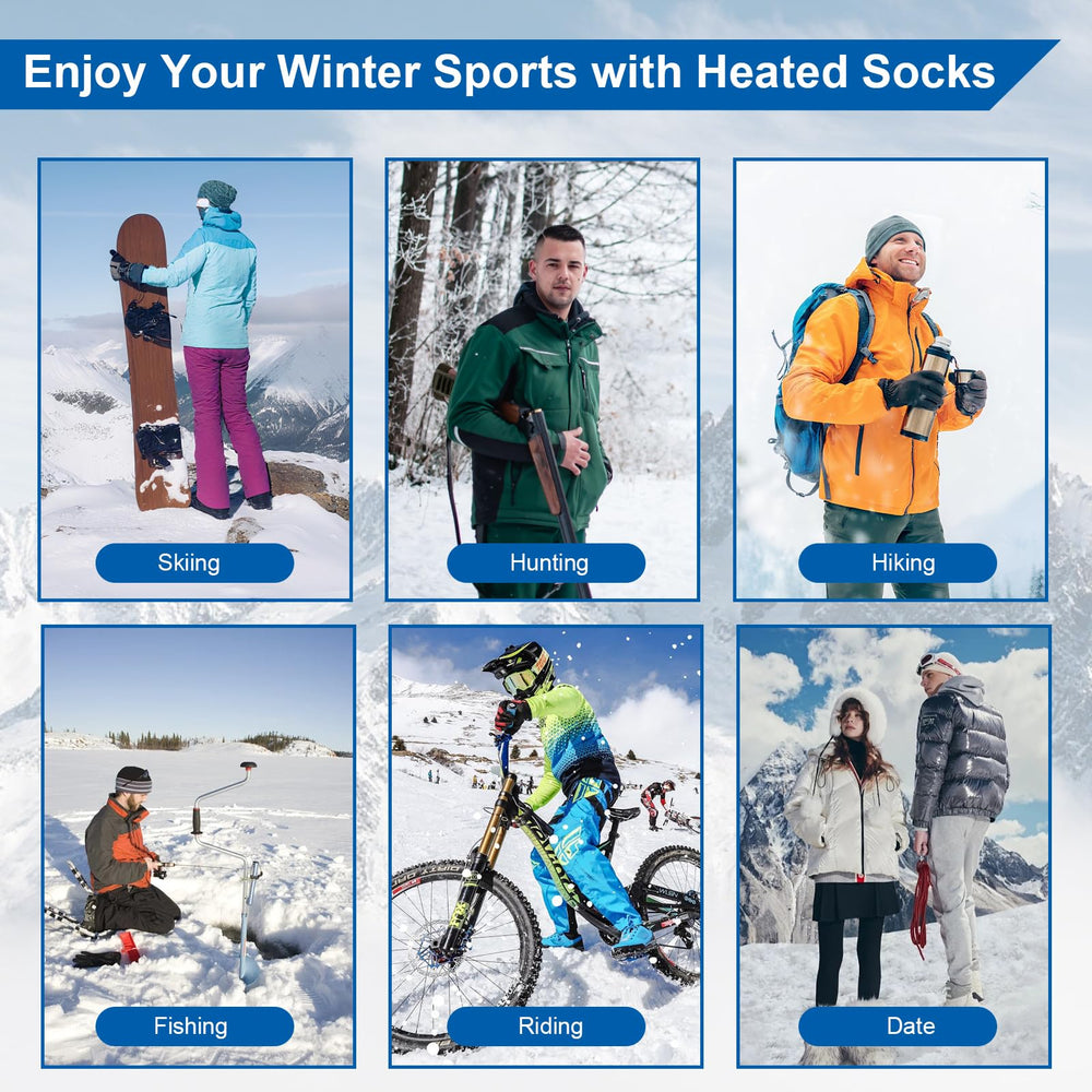 Julysky heated socks gift-pack ready for winter gifting