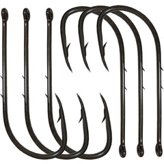 Jumping Fish 92247 barb hook pair for versatile freshwater and saltwater use, better bait retention.