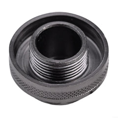 Jumplushion reel cap shown from top, lightweight and durable construction.