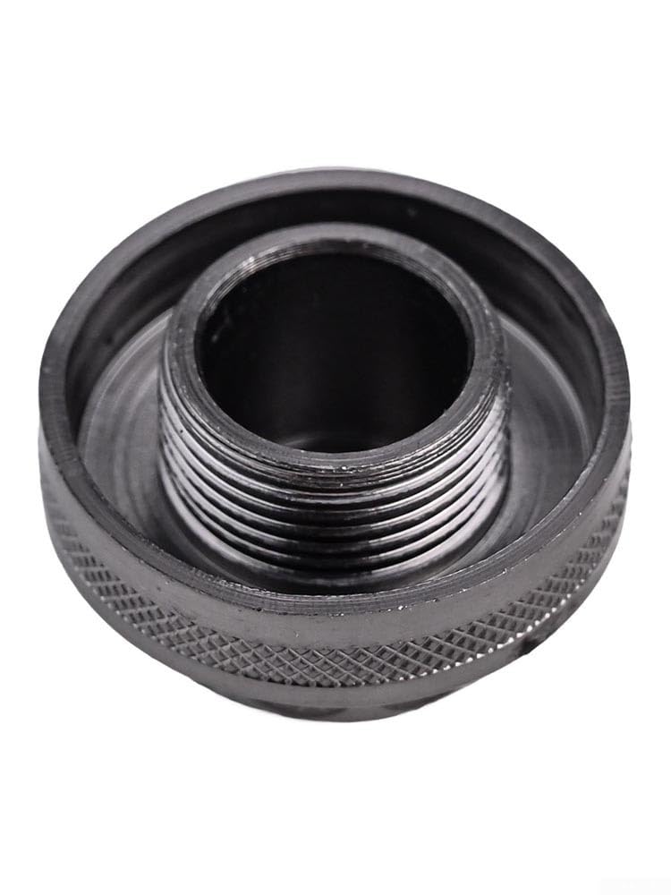 Jumplushion reel cap with secure locking design for stability.