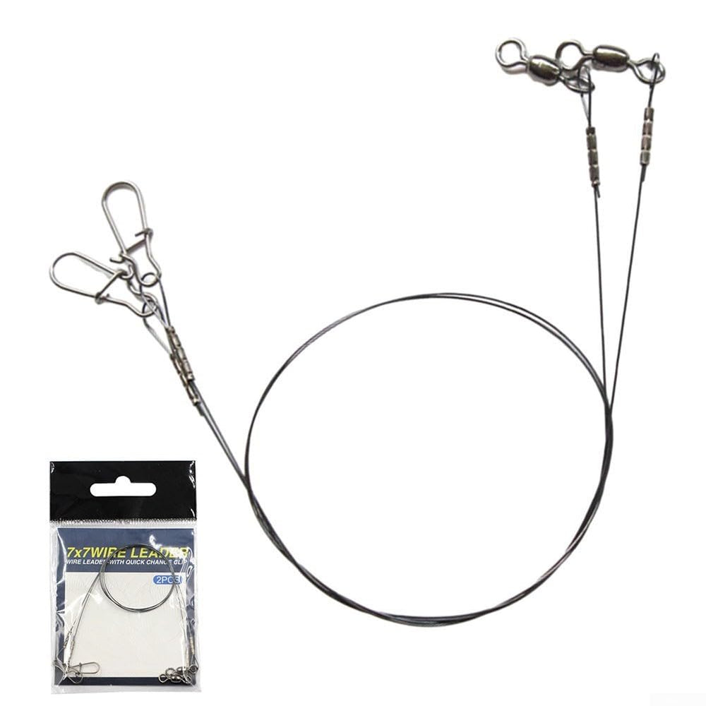 Jumplushion anti-winding swivel reduces line twists for smoother casting and retrieval.
