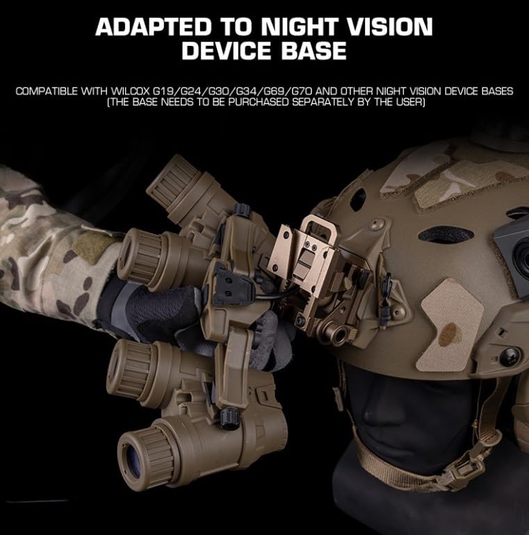 Jungle Leopard GPNVG-18 NVG dummy model aperture knob for adjustable realism