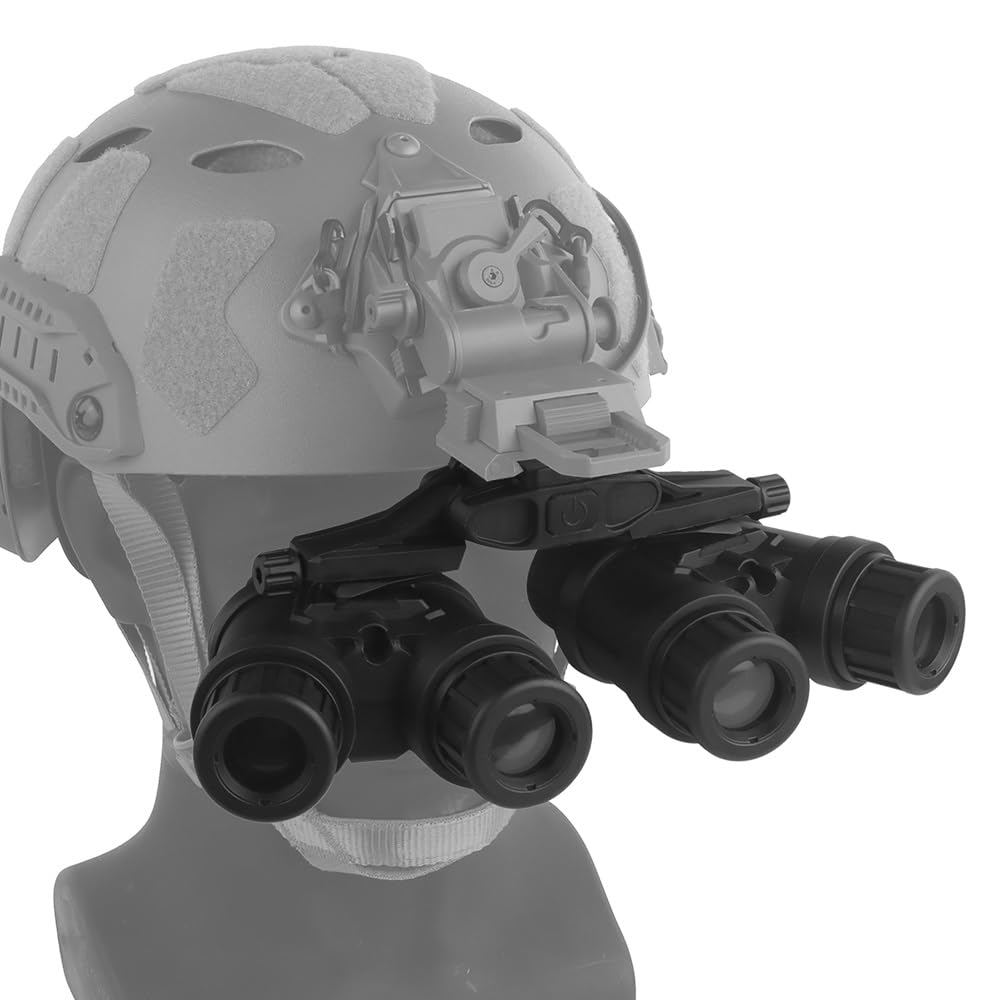 Jungle Leopard GPNVG-18 NVG dummy model folds sideways for multi-angle staging