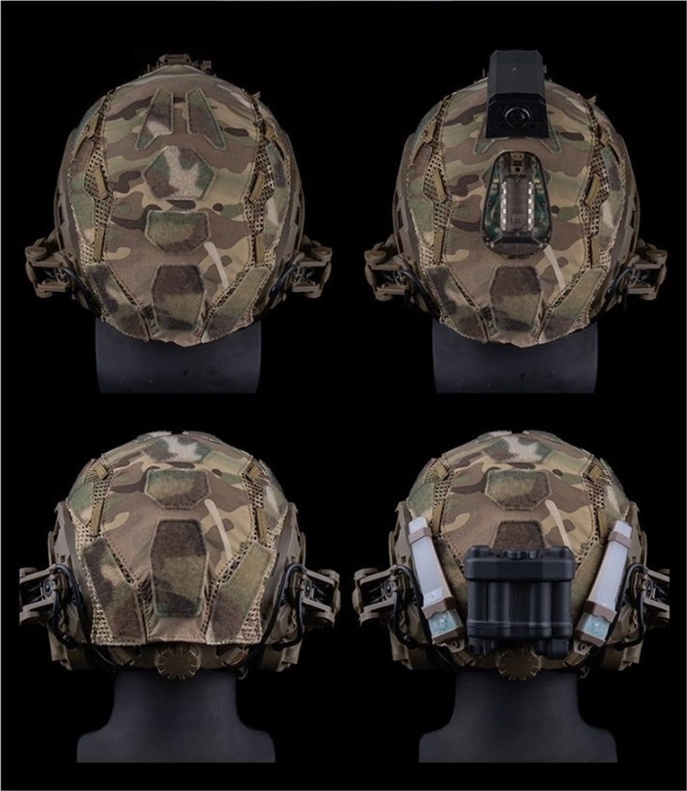 Jungle Leopard accessory-attachment-ready surface supports modular gear