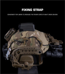 Jungle Leopard nvg-cord-management helps organize NVG cables neatly