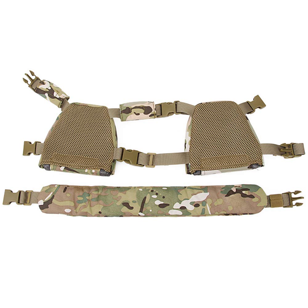 Jungle Leopard XS/S vest with adjustable shoulders and waist.