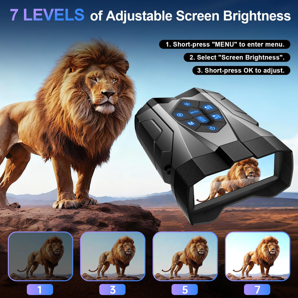 JUOIFIP night vision for camping and wildlife observation after dark