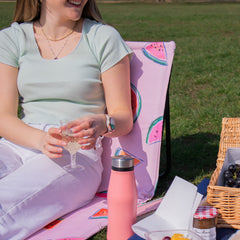 Just Be Beach Sun Mat backrest adjustable demonstrates versatile lounging positions