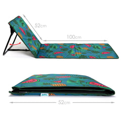 Just Be Beach Sun Mat valuables pocket keeps essentials safe at the beach