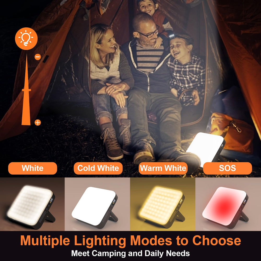 JUXWONE lantern magnetic back for hands-free setup on metal surfaces