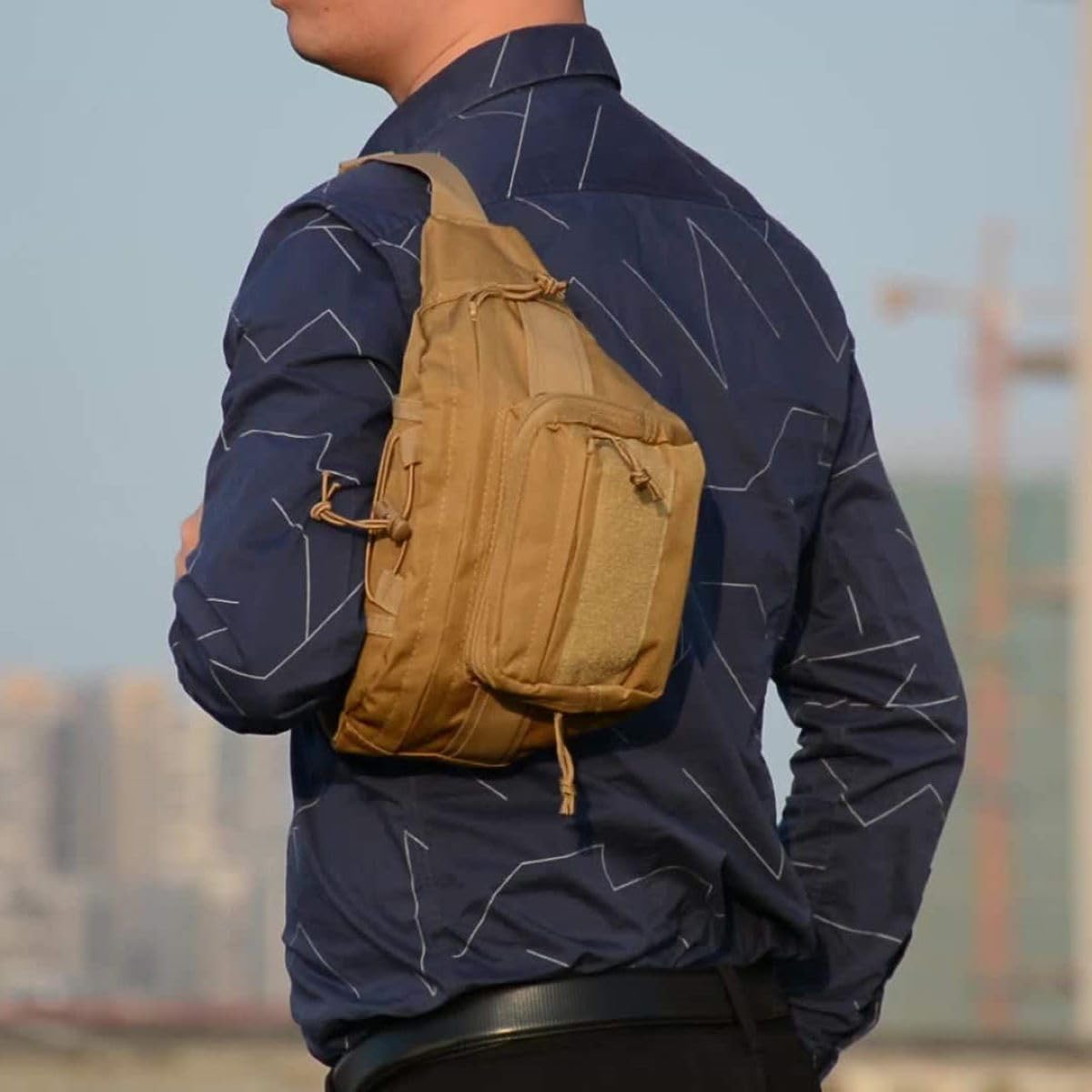 Juzar Tapal Collection adjustable quick-release buckle fits waists up to 50 inches.