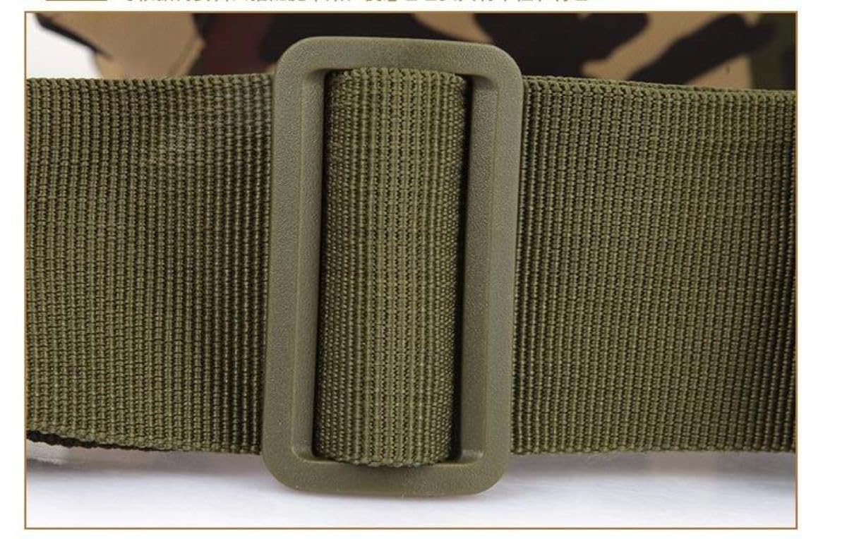 Compact dimensions 26 by 17 by 19 cm in camo