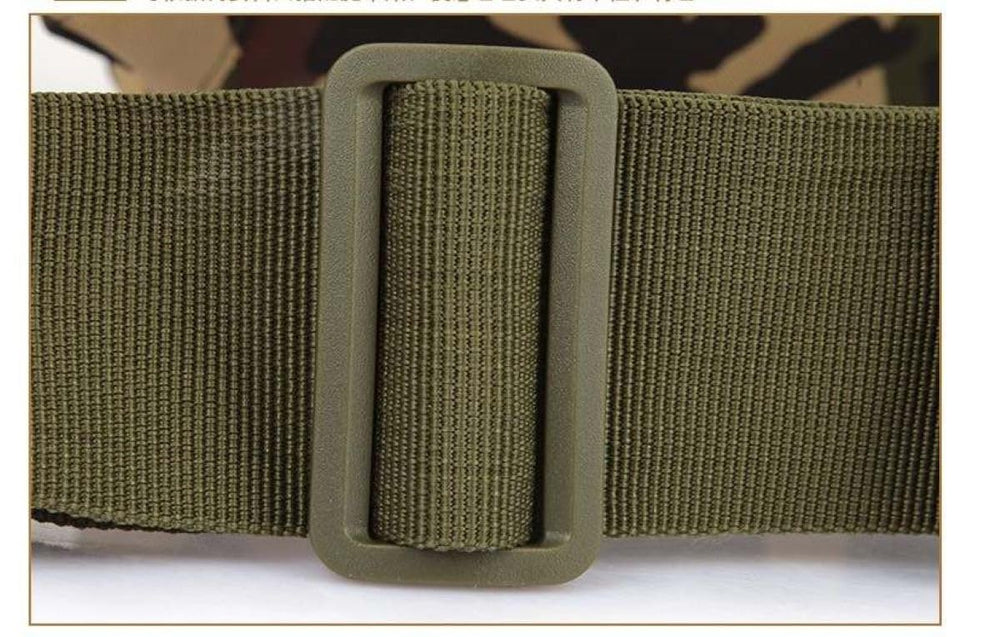 Compact dimensions 26 by 17 by 19 cm in camo