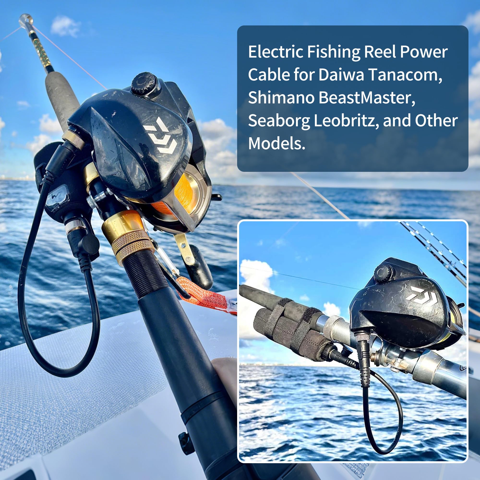 Compatible with Shimano BeastMaster ForceMaster Plays Plemio reels