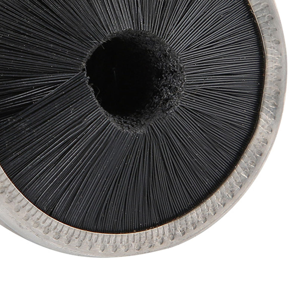 Jwthee black rope cleaning brush blends with gear while cleaning
