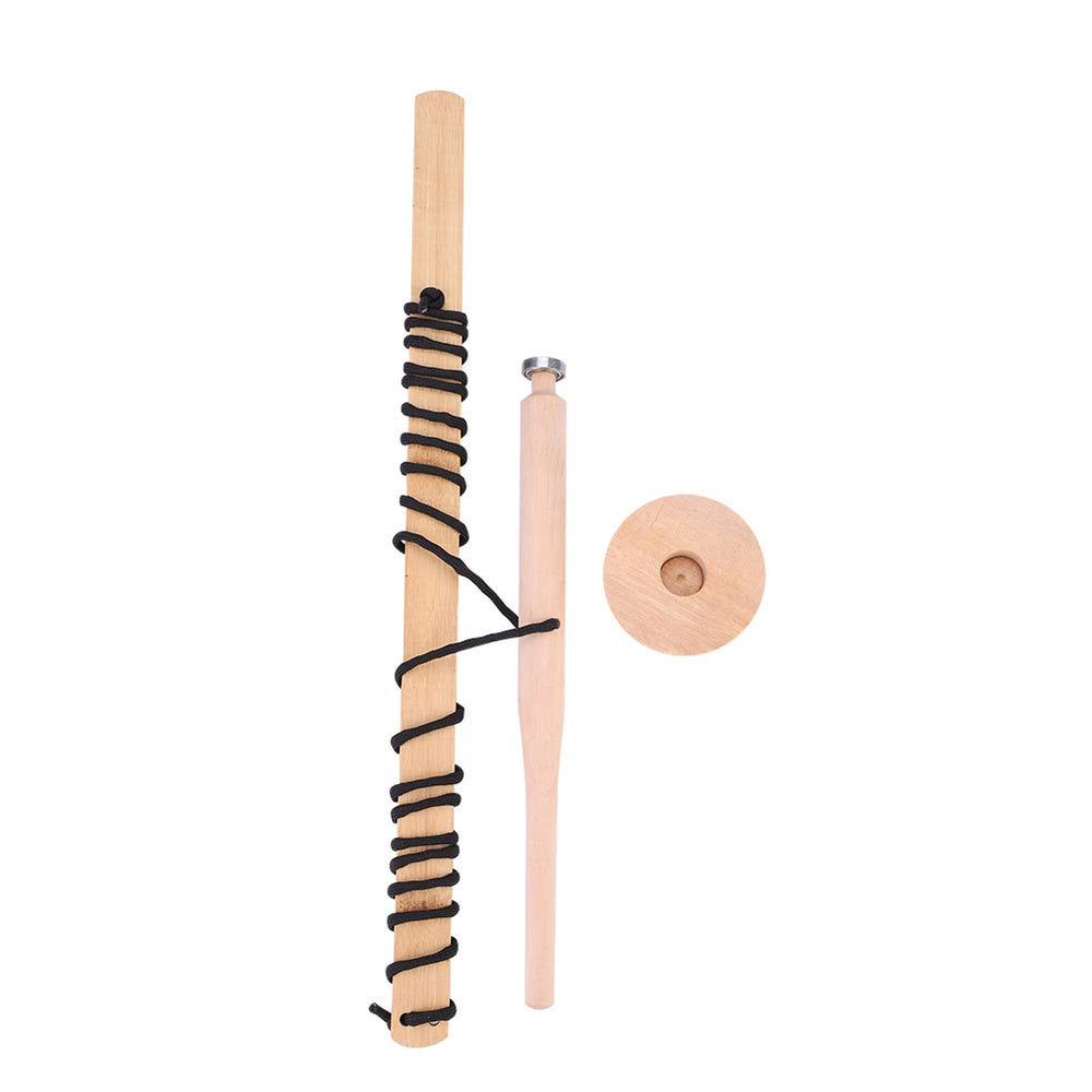 Jwthee Bow Drill Fire Starter Kit safety-focused design overview.