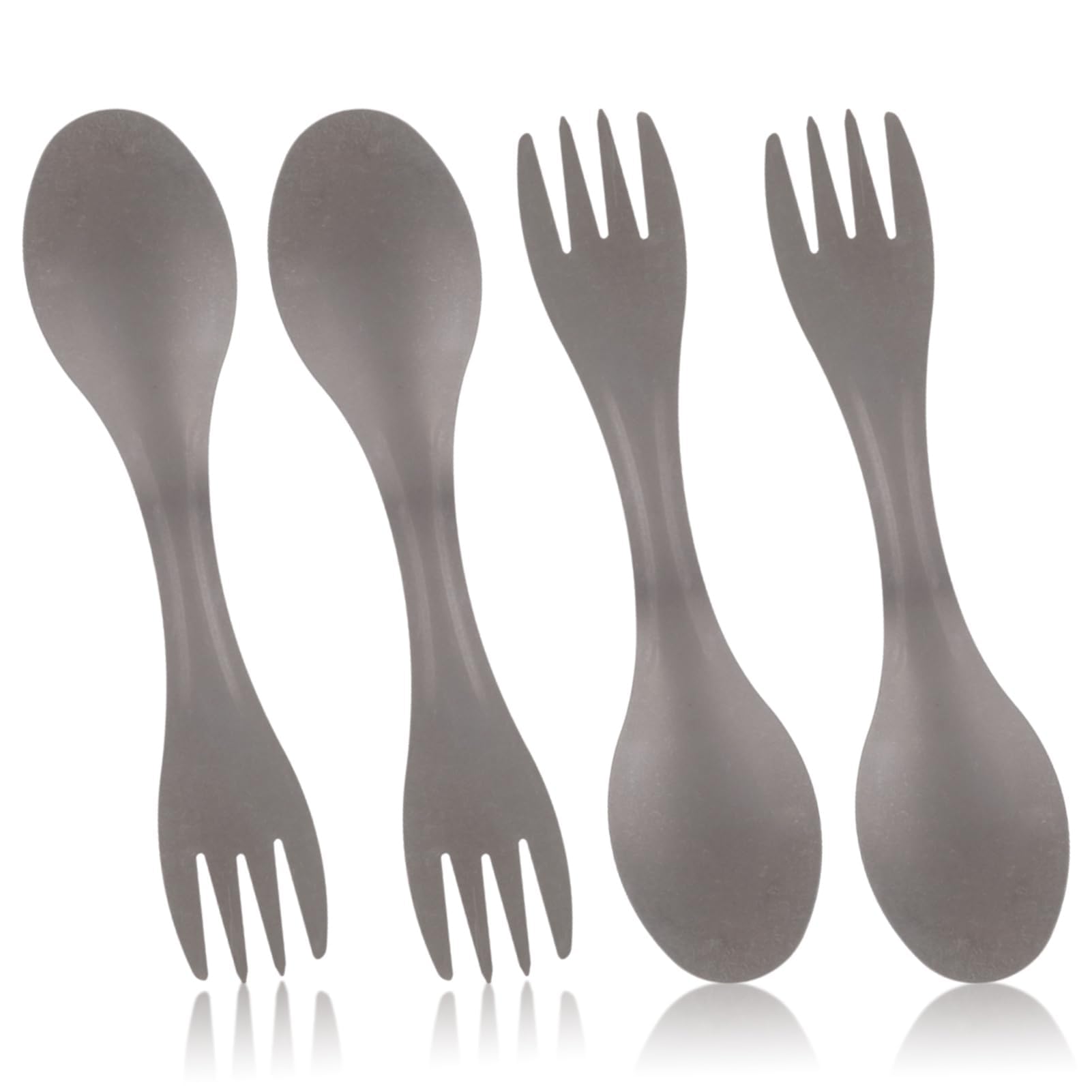 JWthee camping spork long handle assembled for outdoor dining