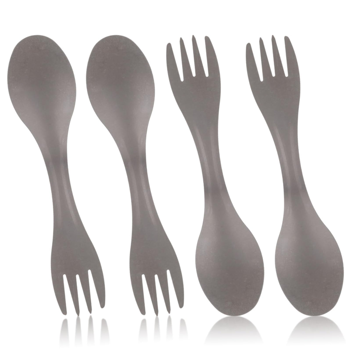 JWthee camping spork long handle assembled for outdoor dining