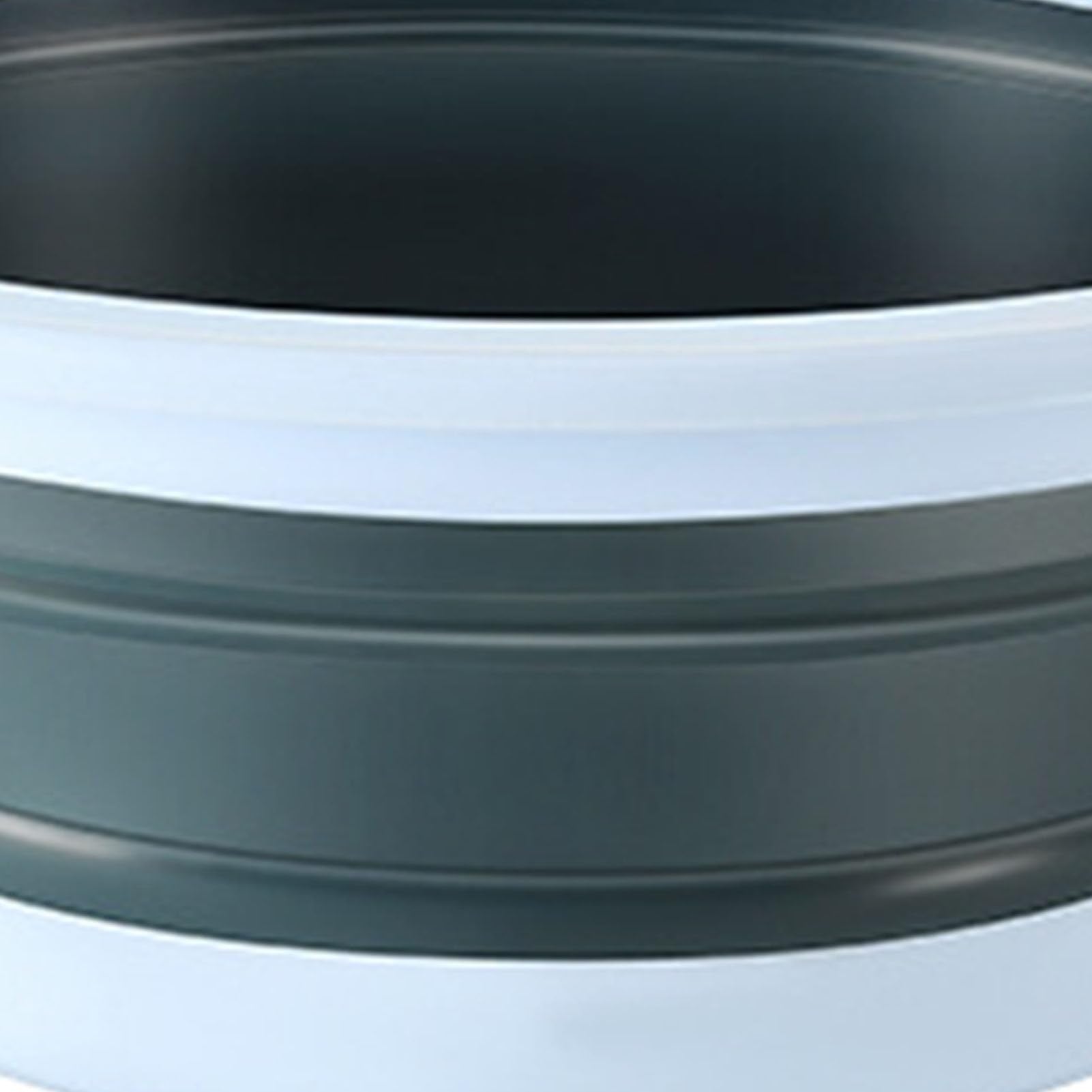 Jwthee portable round basin folds flat for efficient storage