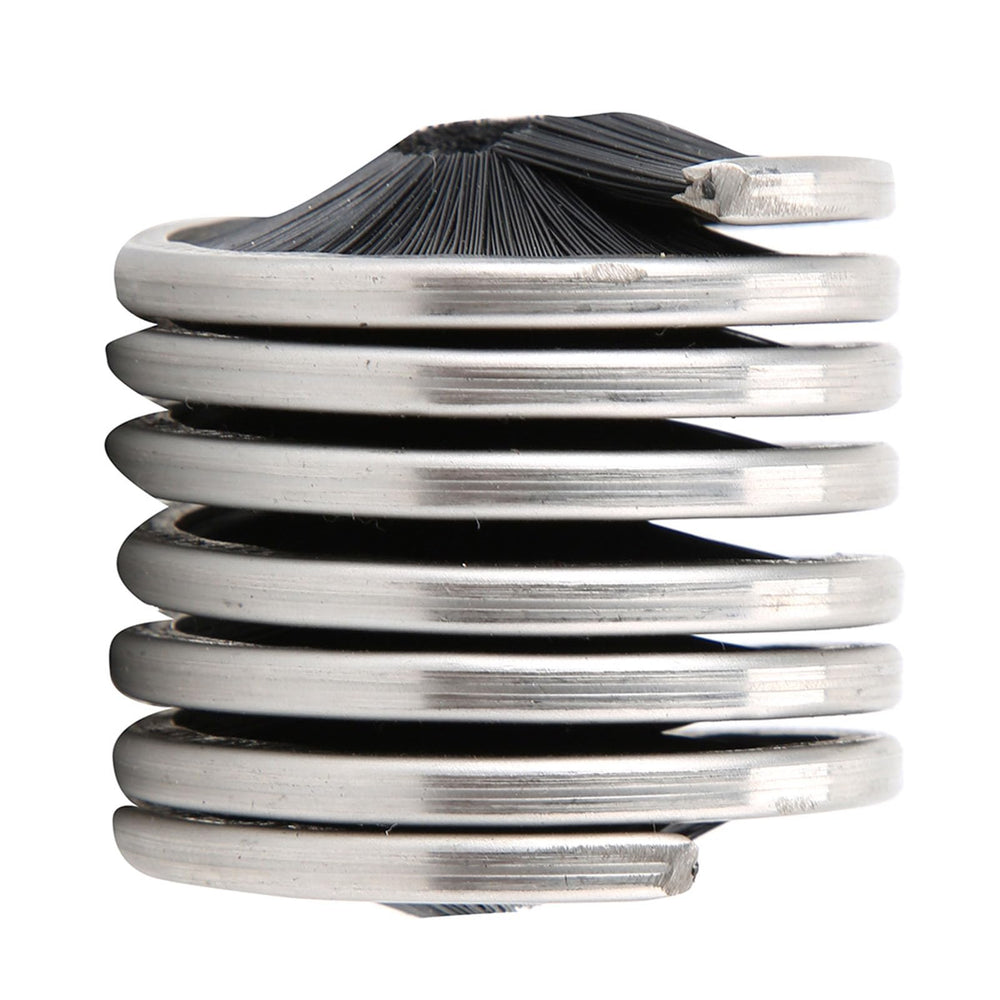 Jwthee rope cleaner brush with stainless steel core provides durable cleaning power