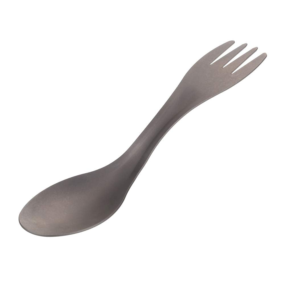 JWthee spork stored in backpack side pocket during trek