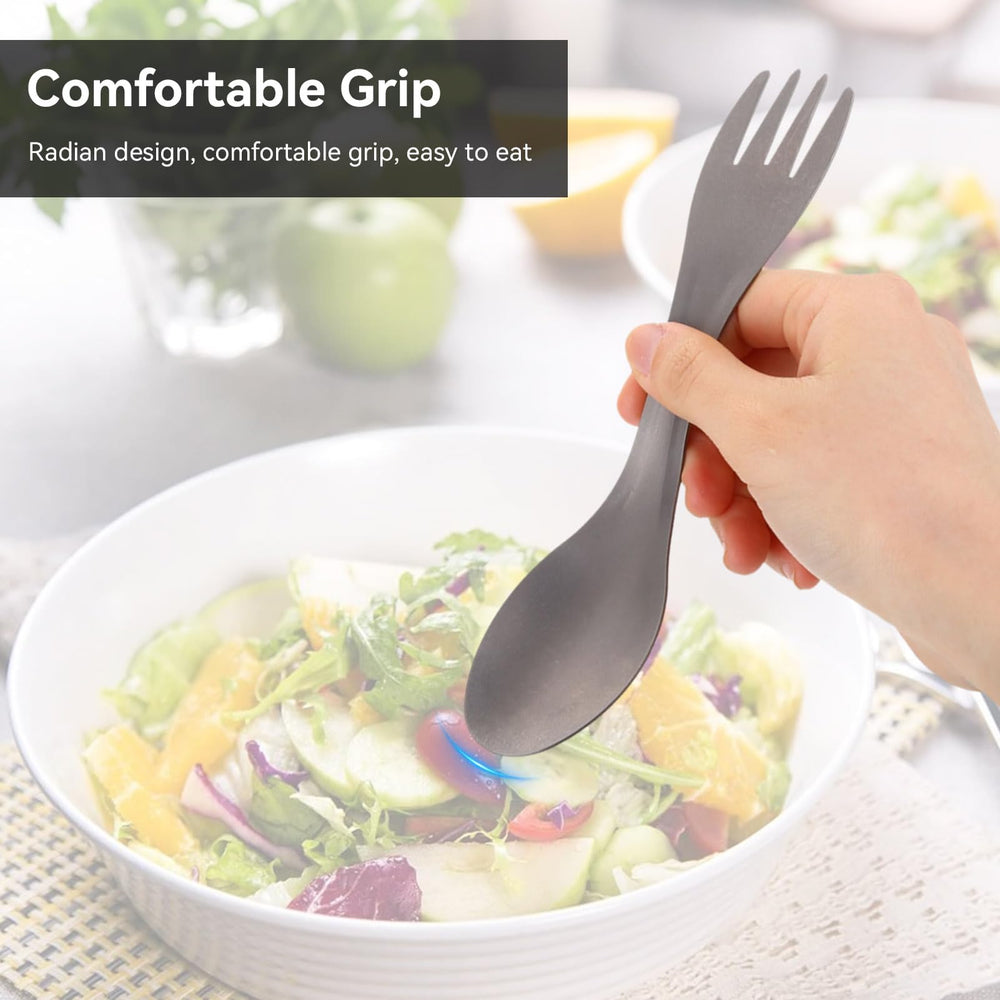 Folded JWthee spork compact for travel