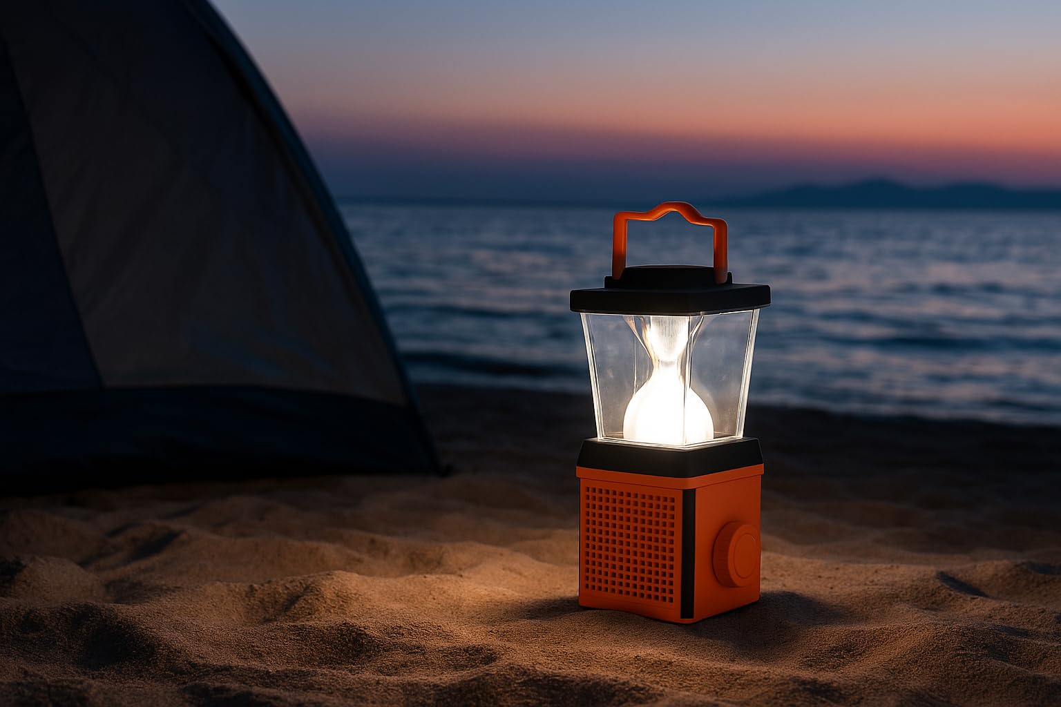 JWWYJ Emergency lantern supports camping trips with up to 140 hours of glow