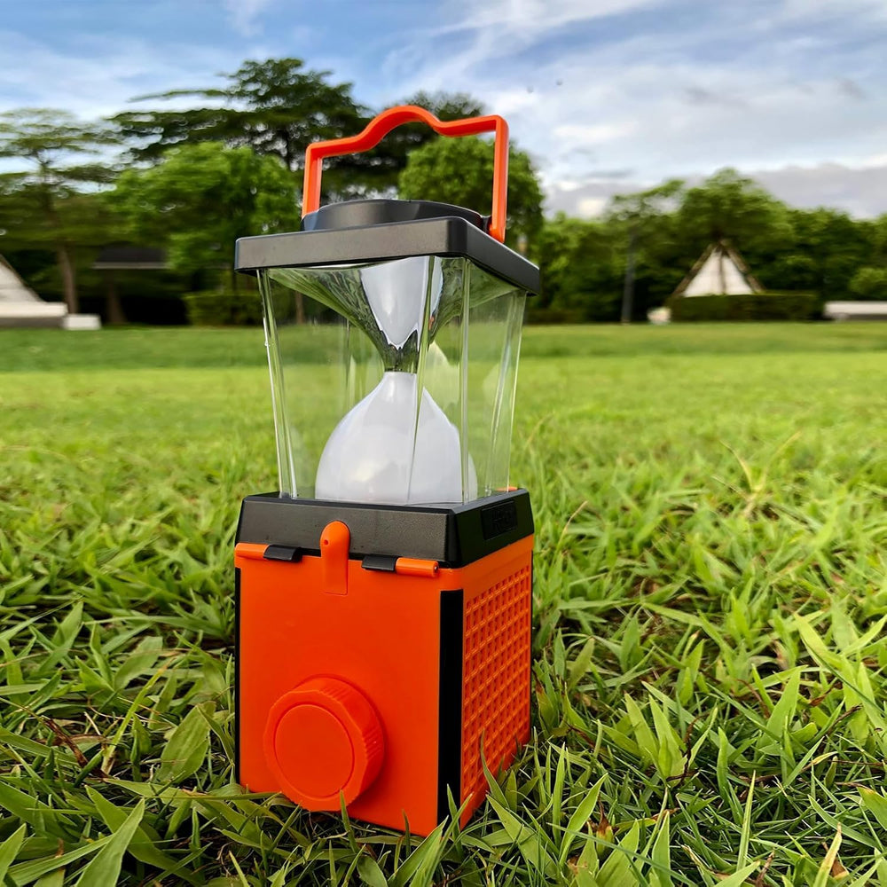 JWWYJ Saltwater Lantern in travel pack for rugged adventures.
