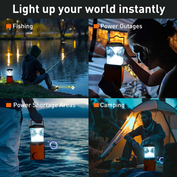 JWWYJ Saltwater Lantern ideal for travel and camping emergencies