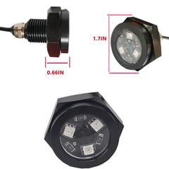High brightness 27W RGB LED output for night fishing