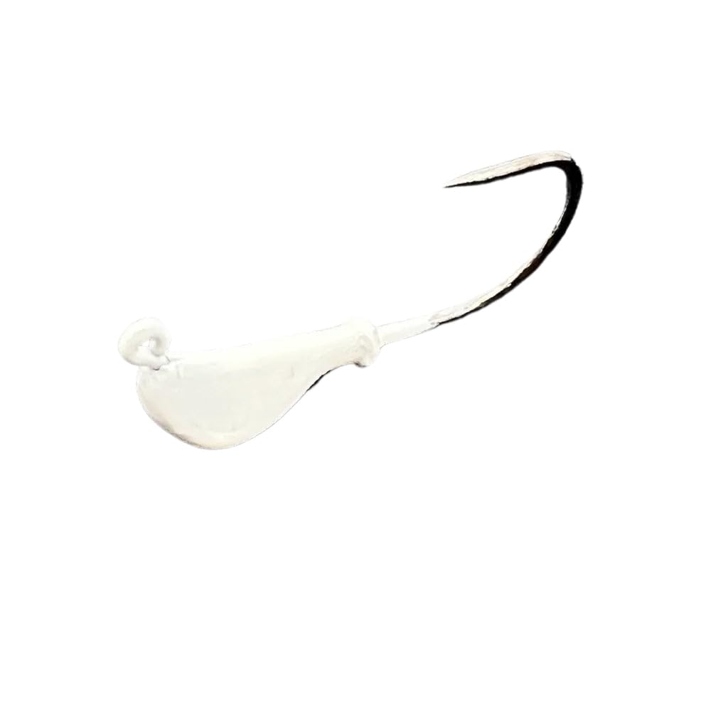 JYG Banana JYG 1/4oz Chartreuse demonstrates flutter action to attract predatory fish.