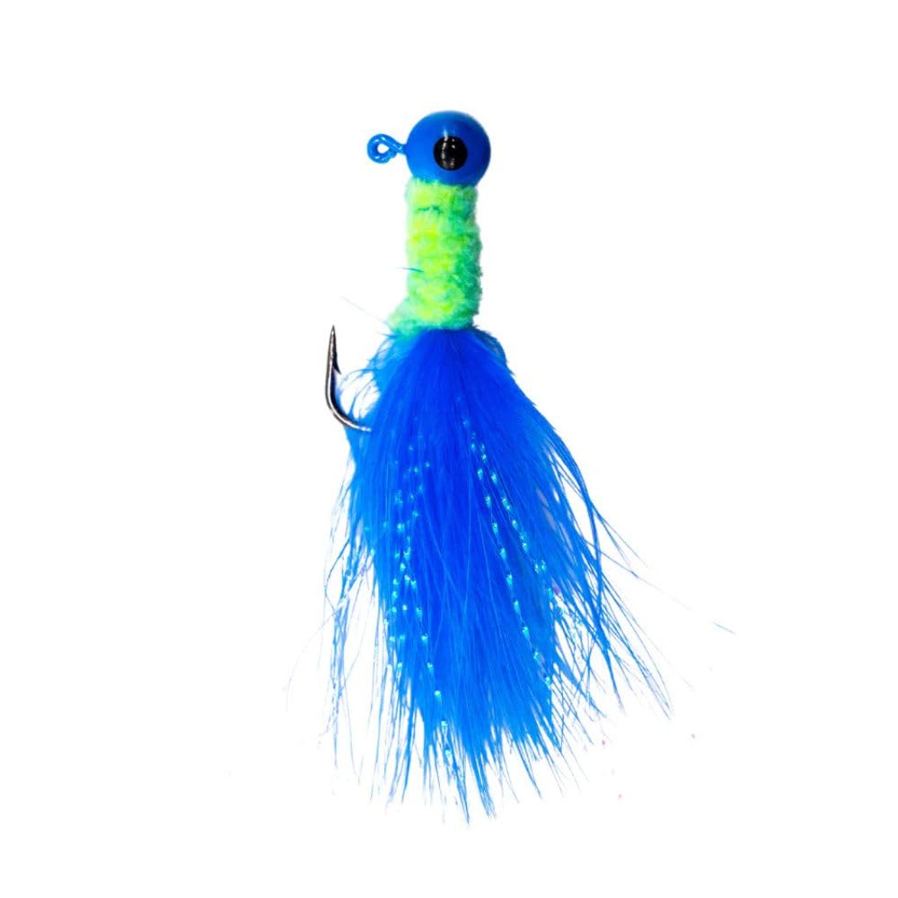 JYG PRO FISHING bright pink jig emphasizes day and night visibility