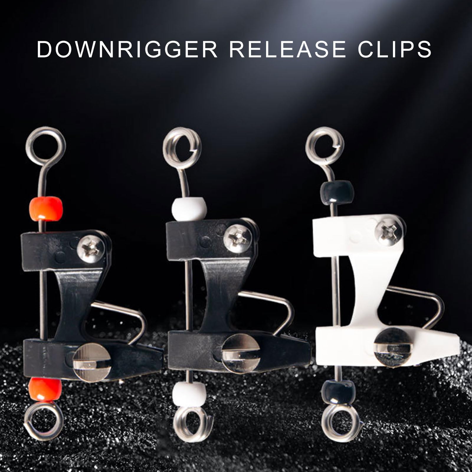 Jynqra four-pack of outriggers release clips keeps tackle ready.
