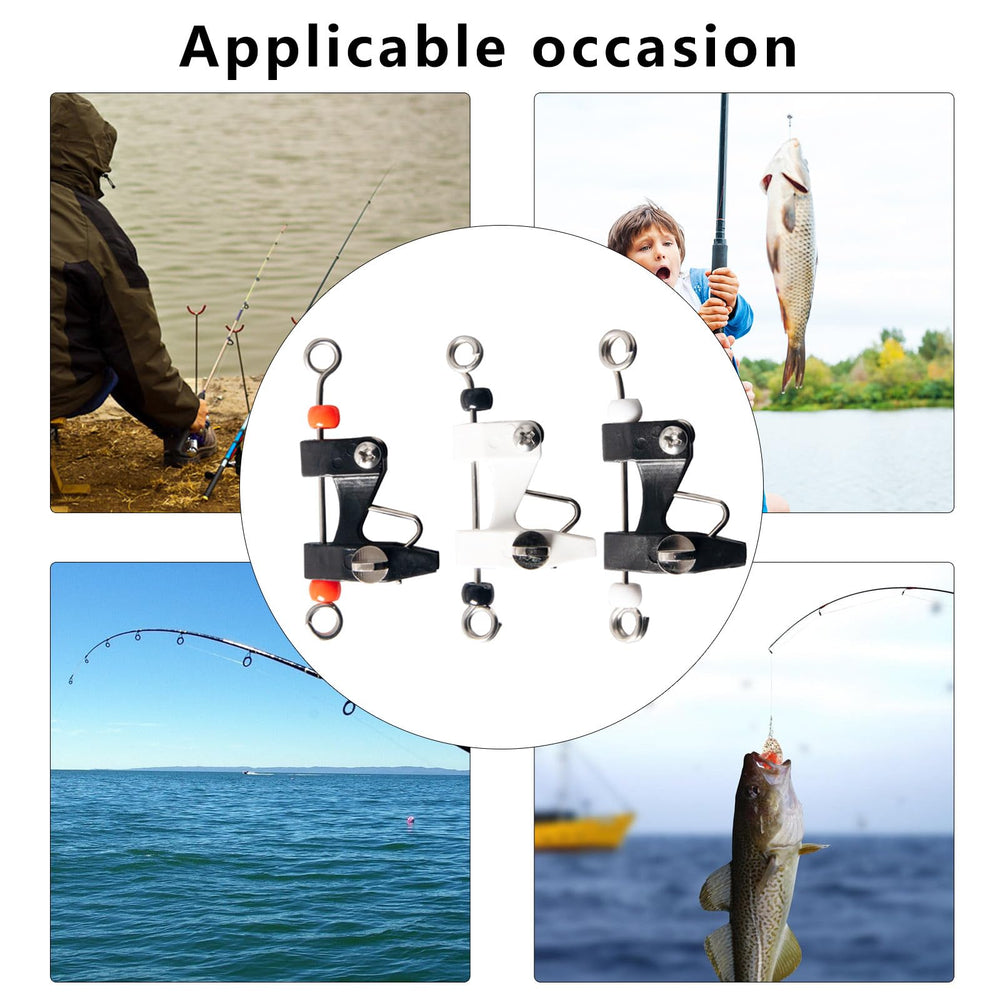 Jynqra versatile clip for sea and lake fishing environments.