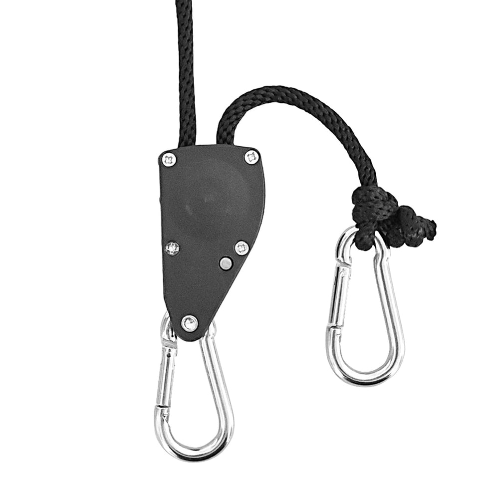 Jynqra tent rope adjuster material closeup reveals sturdy metal construction.