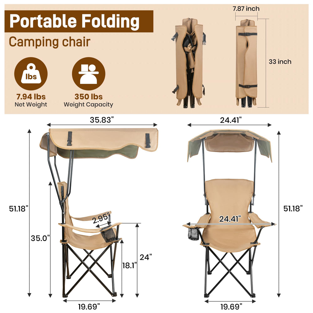 JYYA88BB canopy tilt to block sun or rain while you relax.