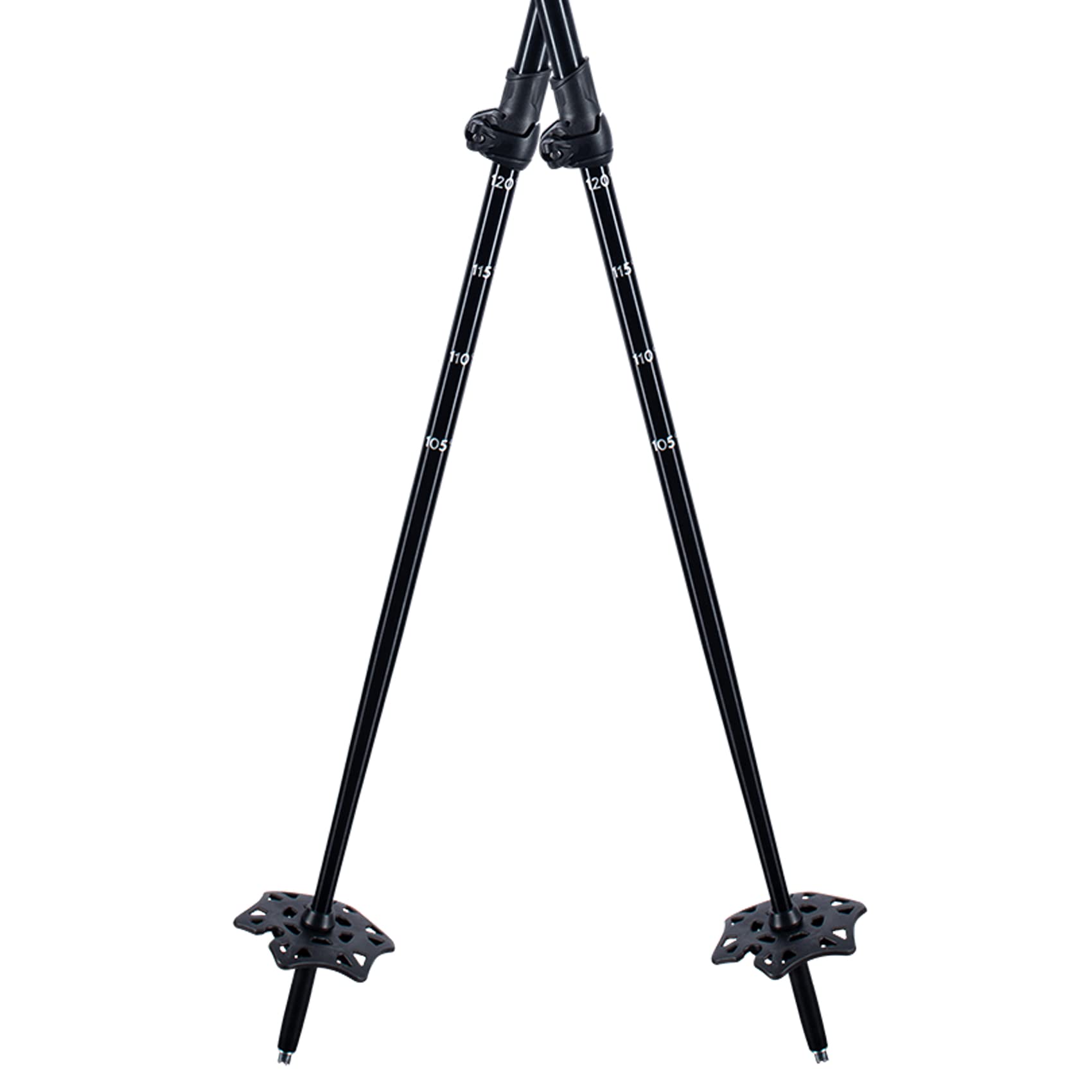 K2 Atlas snowshoes poles are compact and easy to pack for on-the-go treks