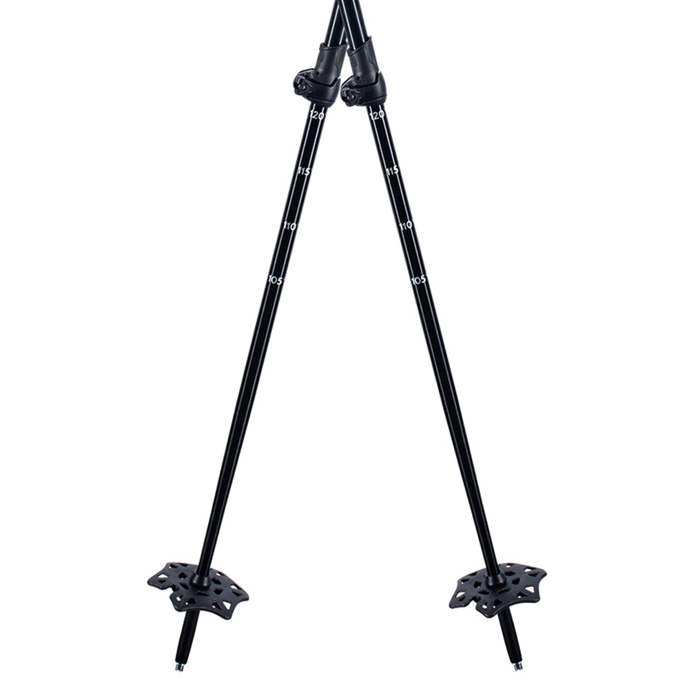 K2 Atlas snowshoes poles are compact and easy to pack for on-the-go treks