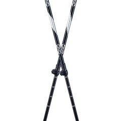 K2 Atlas snowshoes poles feature EVA grip and steel flex tips for stability