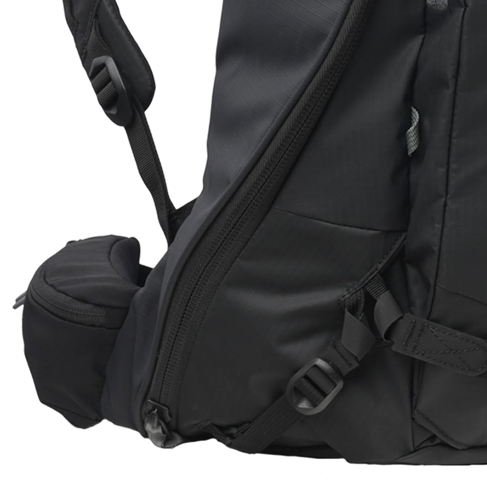 K2 BCA Classic black back panel and shoulder straps for comfortable wear