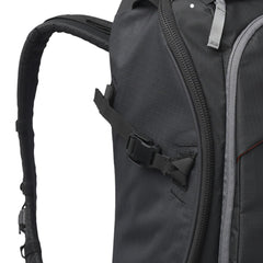 K2 BCA Classic black nylon material detail, durable and weather-ready