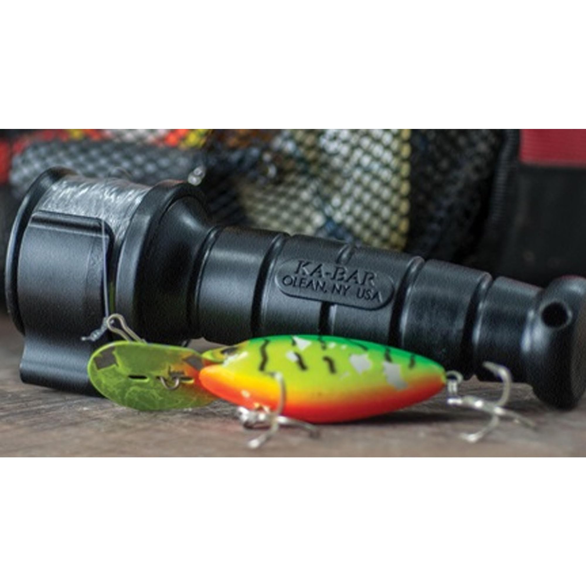 Ultramid material and compact form of the Kaster Fishing Kit