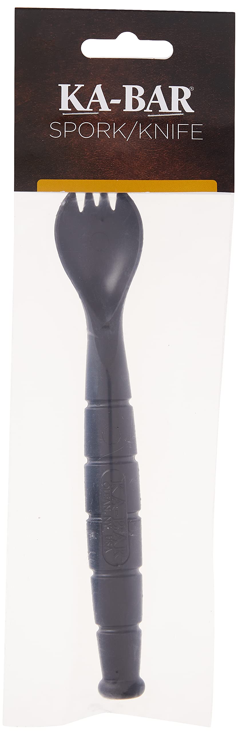 KA-BAR Tactical Spork & Knife lightweight high-density polymer body